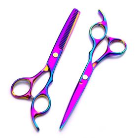 6-inch Colorful Pet Scissors, Pet Hairdressing Scissors