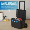 Stack Cart; Mobile Tool Box for Hardware Storage; Fits 7 Parts Modular Storage System And Suits Power Tools