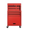 Detachable Large Tool Cabinet with Wheels, 5 Drawers, Lockable Rolling Chest for Warehouse, Garage, Workshop ‚Äì High Capacity Tool Cart with Liner