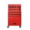 Detachable Large Tool Cabinet with Wheels, 5 Drawers, Lockable Rolling Chest for Warehouse, Garage, Workshop ‚Äì High Capacity Tool Cart with Liner
