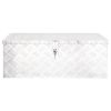 Storage Box Silver 31.5"x15.4"x11.8" Aluminum