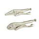 IRWIN Vise-Grip 6 & 7 in Alloy Steel Locking Pliers Set Silver 2 pk