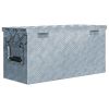 Aluminum Box 24.2"x10.4"x11.8" Silver