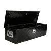 39 Inch Aluminum Truck Tool long Box, Gas Strut, Truck Bed Tool Box with Side Handle ,Lock and 2 Keys, Tool Storage Box for Truck,Trailer,Pickup (38.8